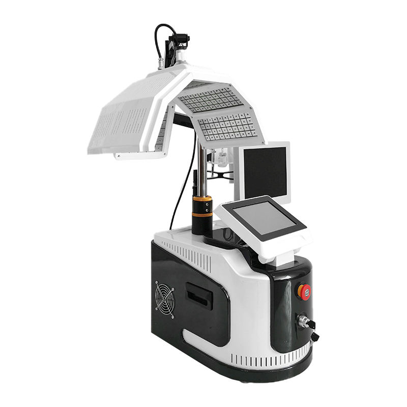 Scalp Spa Diode Laser 650nm 262 Beads Hair Growth Anti-hair Loss 5 in 1 Machine HD Follicle Detection Camera Oxygen Jet Scalp Massage Health Improve