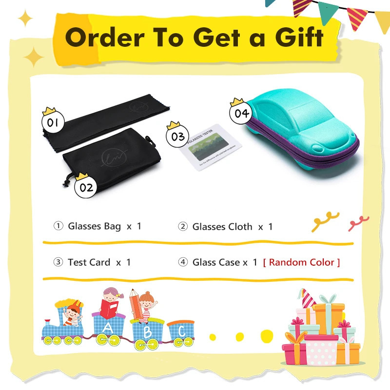 Sunglasses LM Kids Sunglasses Girls Boys Round Polarized Glasses Goggles Gift For Children Baby UV400 Eyewear With Case de sol 231017