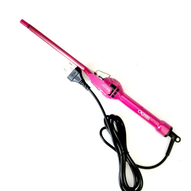 Curling Irons Max 980 Professional Hair Curler Tongs LCD Digital Wand Curling Hair Iron Corrugated Wave Styling Tools 9mm13mm 110-240v 231017