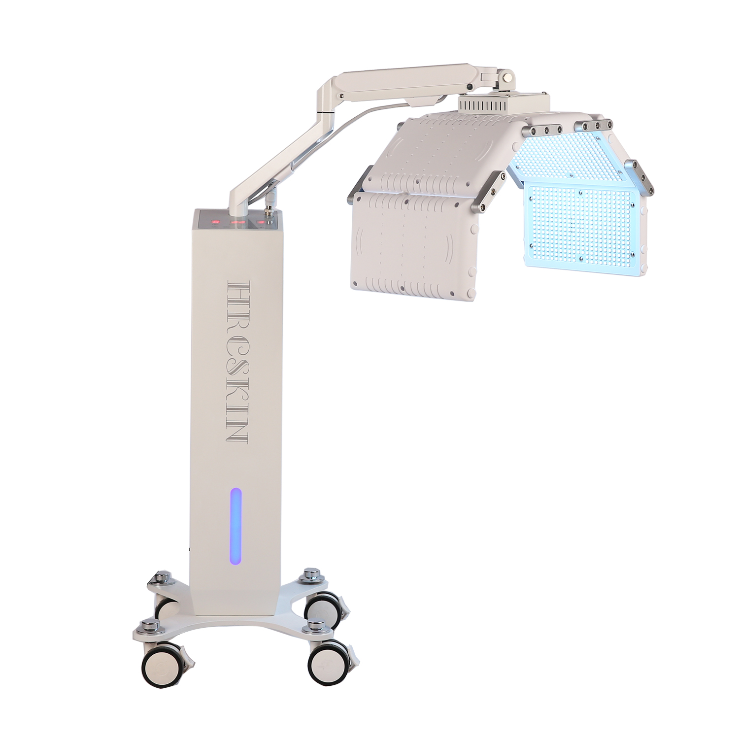 CE Certified Photodynamic Rejuvenate Skin Reduce Wrinkle Acne Treatment Blood Circulation Stimulating Anti-aging LED 4 Colors Therapy Center