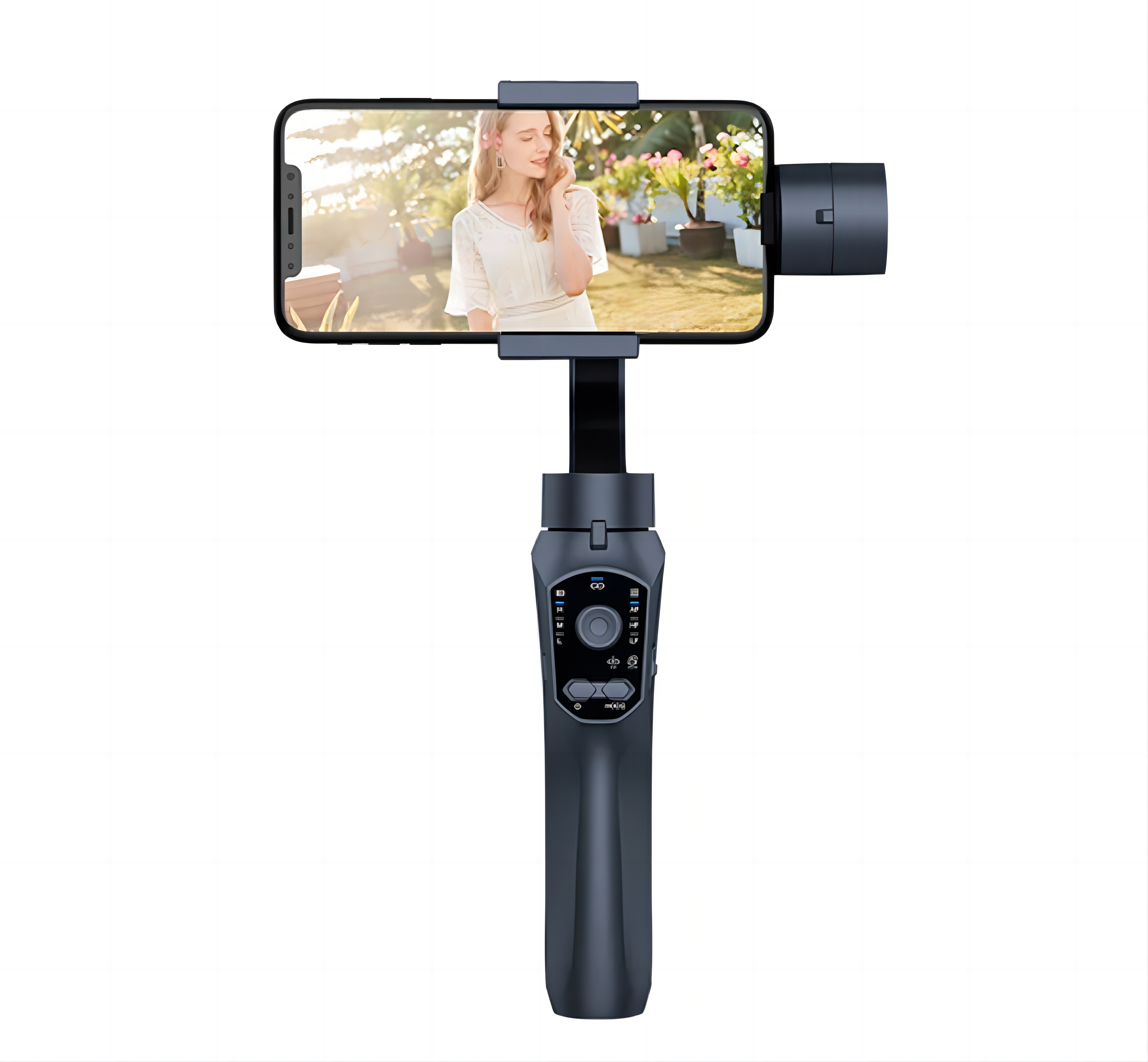 3-Axis Handheld Gimbal Smart Stabilizer Portable Stabilizer F10 Following FPV Cellphone Selfie Stick Monopod for Android Phone Vlog Anti Shake Video R