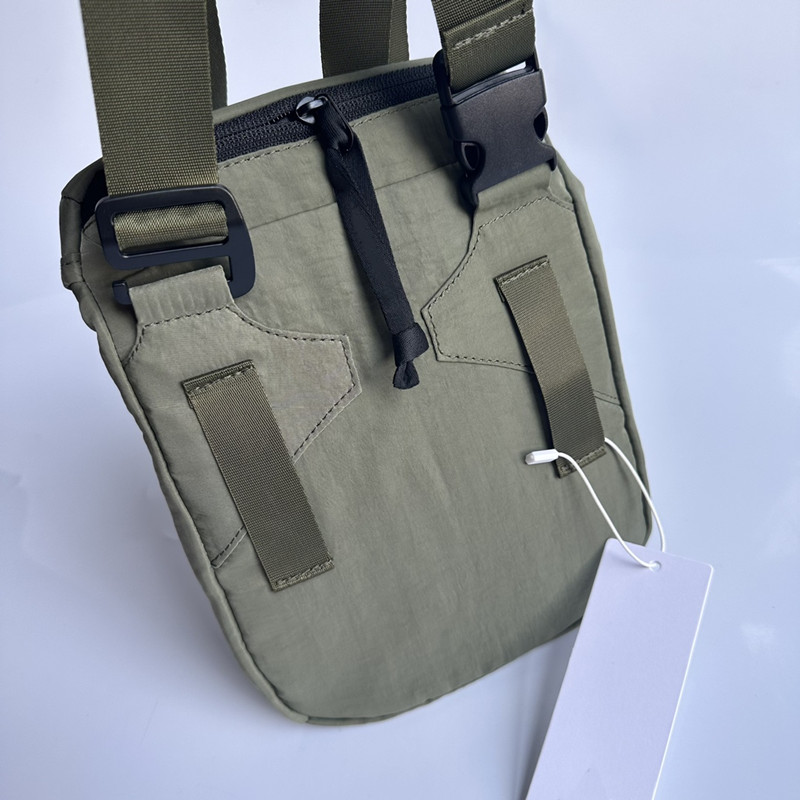 2025--Men Single Shoulder Crossbody Small Bag Single Lens Outdoor Sports Nylon Satchel Bag