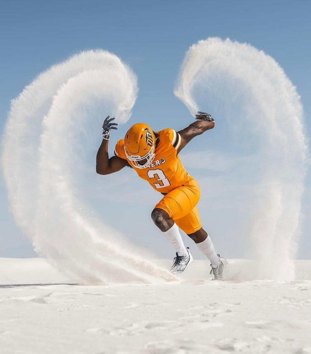 Unisex Football Jersey 2024 UTEP Miners Embroidered Details Uniform DoubleStitched Polyester Breathable Fabric Fits SXXXL Top