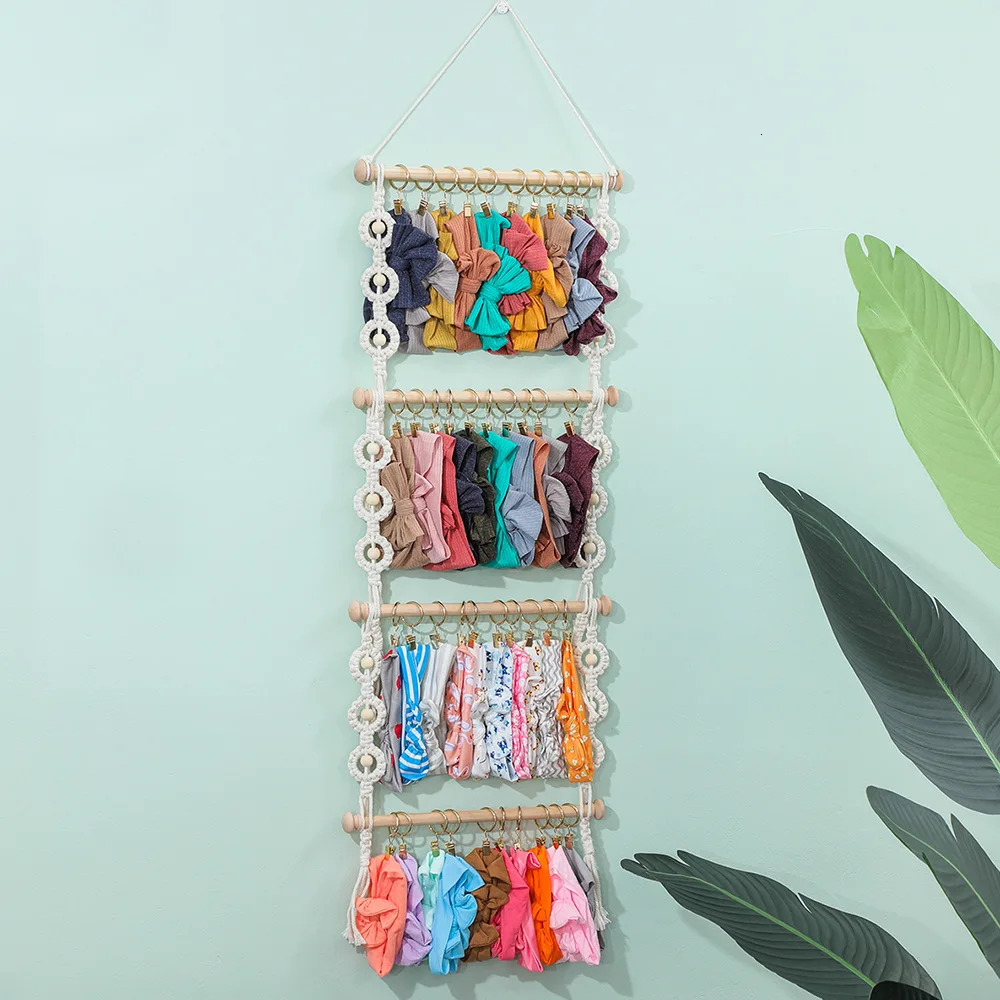Hair Accessories Headband Holder Bows Organizer Baby For Girls Bow Hanger Storage 231019