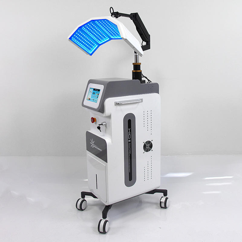 7 Colors LED Beauty Care Wrinkle Reduce Smoothing Oil Reduction Deep Cleaning Skin Anti-aging Photon Beauty Salon with 273PCS Beads