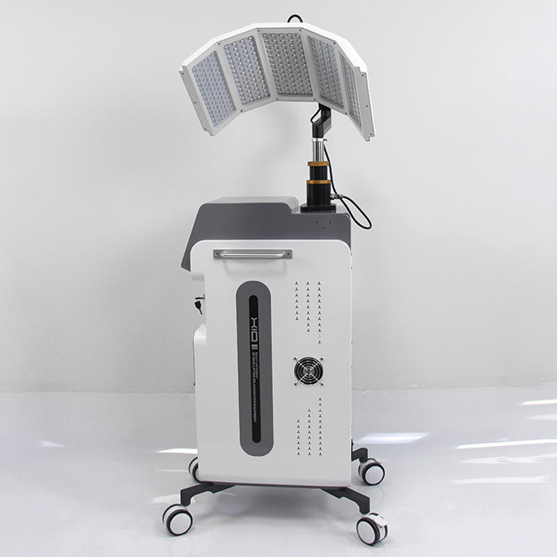 7 Colors LED Beauty Care Wrinkle Reduce Smoothing Oil Reduction Deep Cleaning Skin Anti-aging Photon Beauty Salon with 273PCS Beads