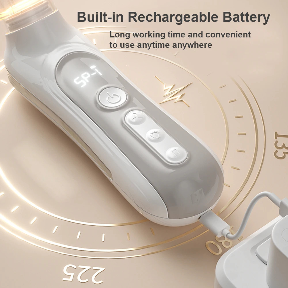 Nasal Aspirators# Electric Baby Nasal Aspirator Automatic Nose Sucker Cleaner for Infants 5 Suction Levels Low Noise with Soothing Music Light 231019