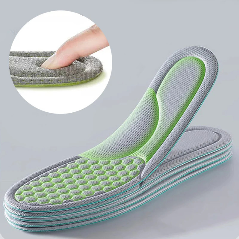 Shoe Parts Accessories Nano Memory Foam Insoles for Shoes Men Women Deodorant AbsorbSweat Massage Sport Insole Feet Orthopedic Sole Running 231019
