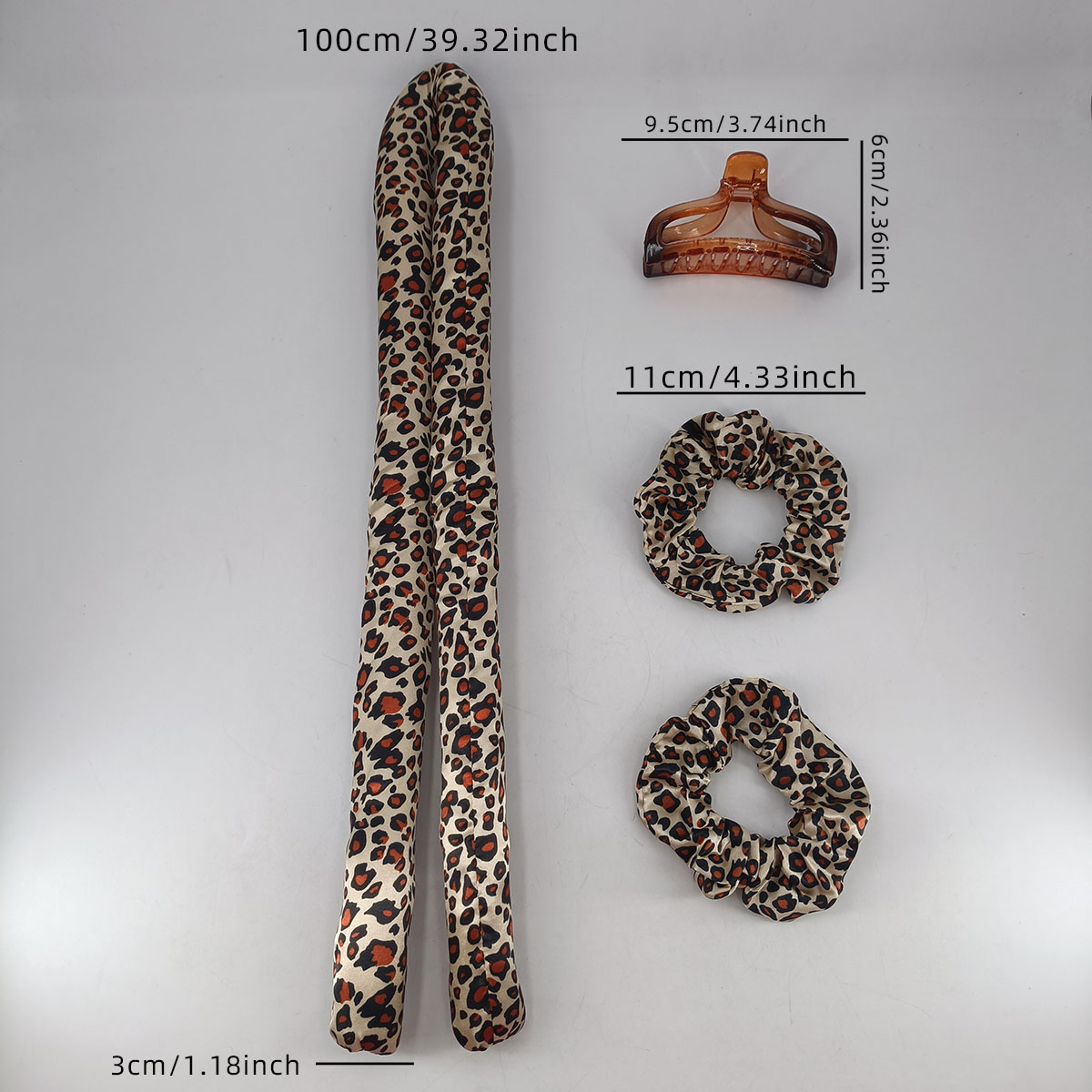 3cm Sponge Headband Air Wave Sponge No Heat Curlers Women Sleeping Modeling Tool Hair Accessories