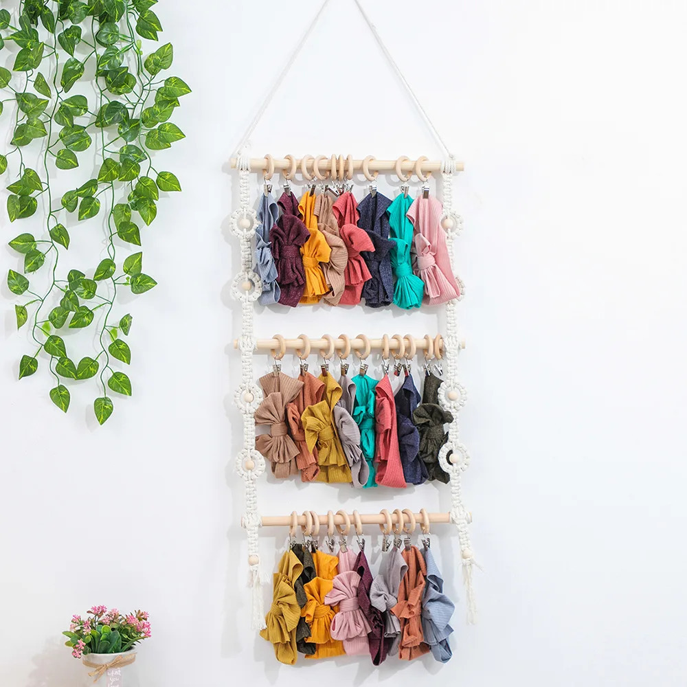 Hair Accessories Headband Holder Bows Organizer Baby For Girls Bow Hanger Storage 231019