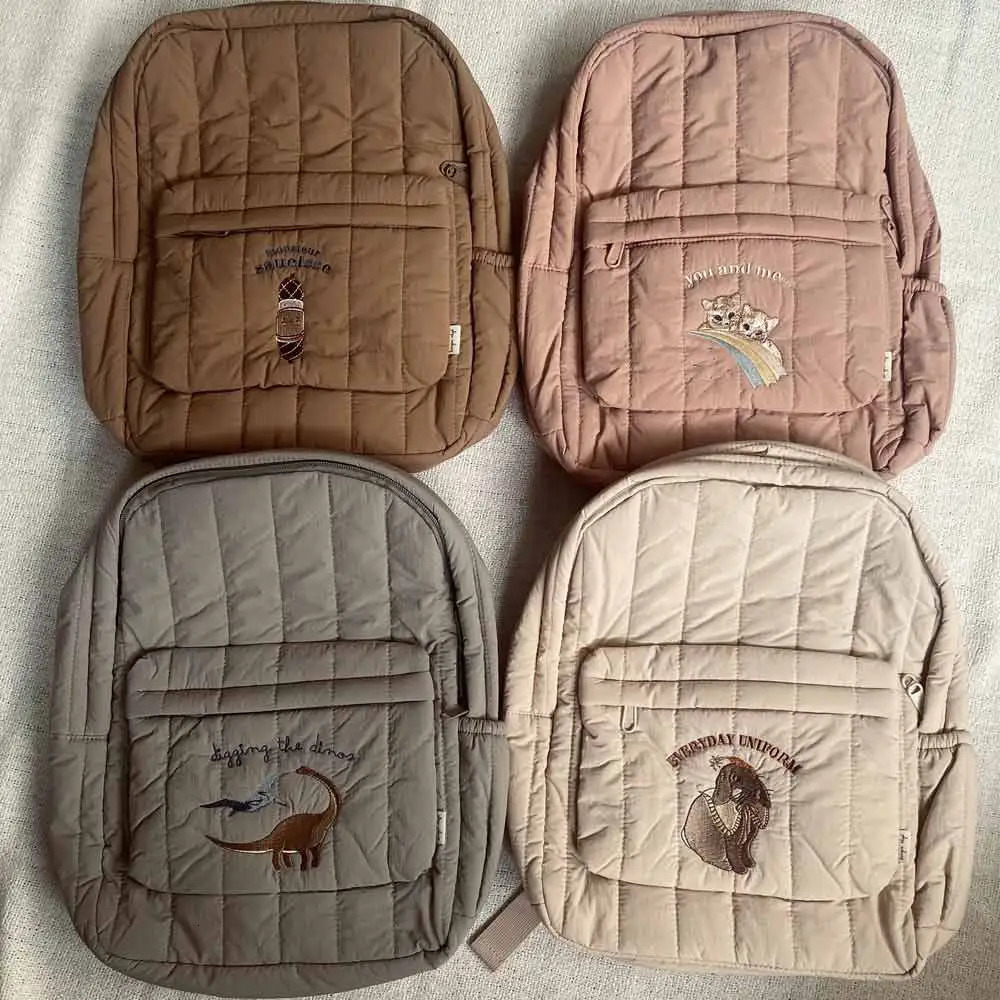 Backpacks KS Baby Backpack Toddler Schoolbag Kindergarten Kids Bag Mommy Luggage Travel Children's Diaper Organizer Boys Girls Gift 231019