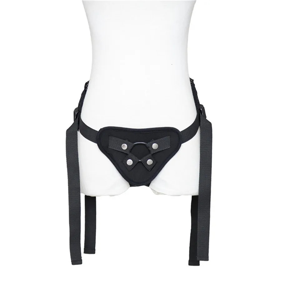 Vibrators Lesbian Strap on Dildo Vibrator Strapon Penis Panty with Oring Adjustable Corset Harness Sex Toy for Women No 231018