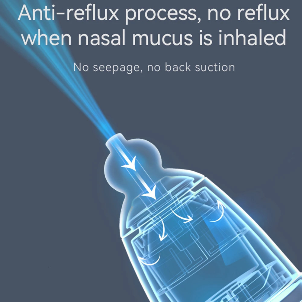 Nasal Aspirators# Baby Nasal Aspirator Electric Nose Sucker Nose Cleaner for Infants 3 Suction Levels Low Noise Anti-backflow 10 Soothing Music 231019