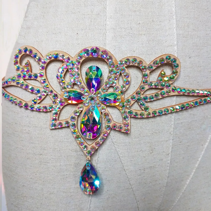 Other Fashion Accessories Sparkle Belly Dance Waist Chain Belt Shine Layered Rhinestone Body Jewelry Accessories Bikini Chain Adjusyable for Women Gir