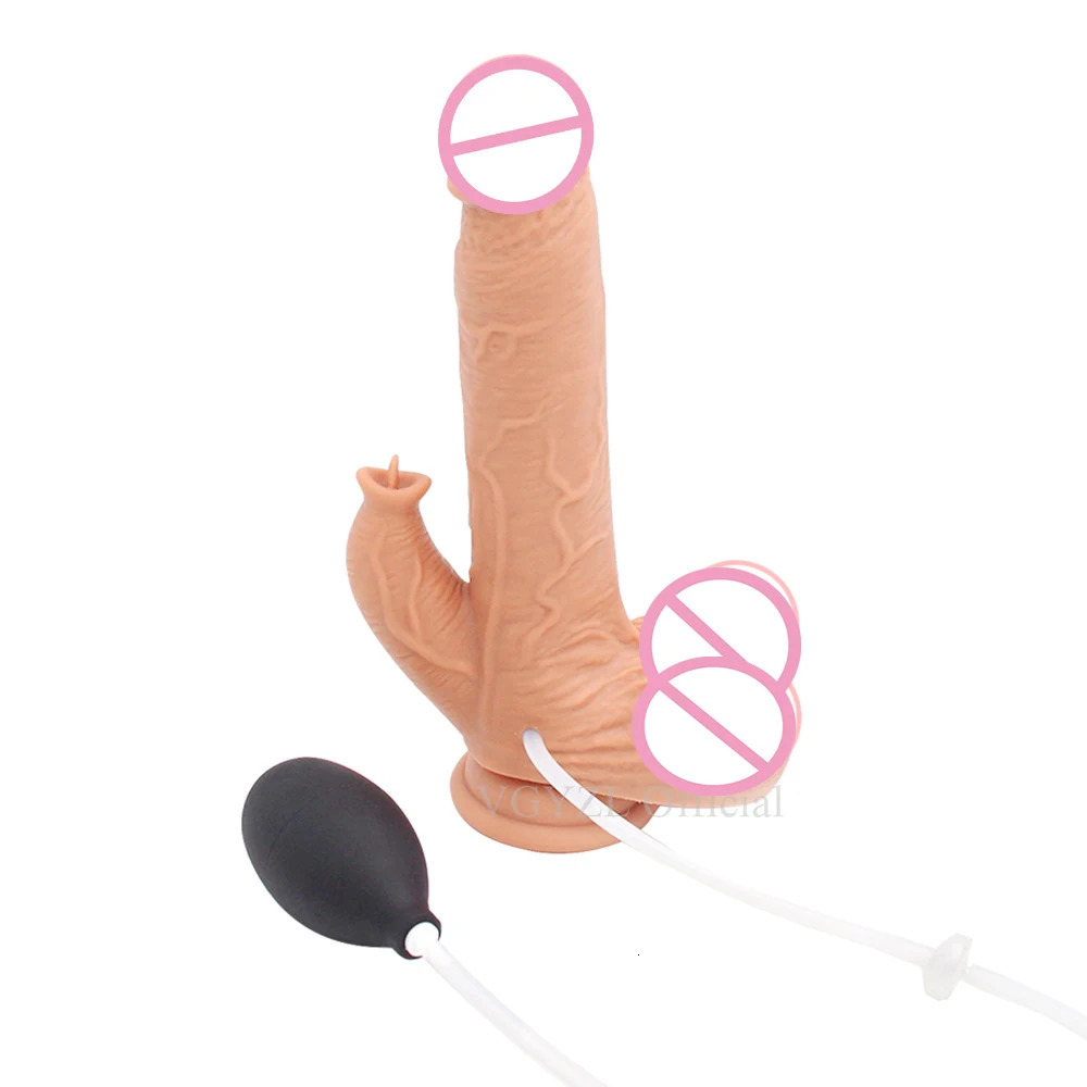 Vibrators Erotic Sex Toys Vibrating Ejaculating Dildo Realistic Dildos Vibrator For Couples Female Masturbator Anal Plug Women 231018