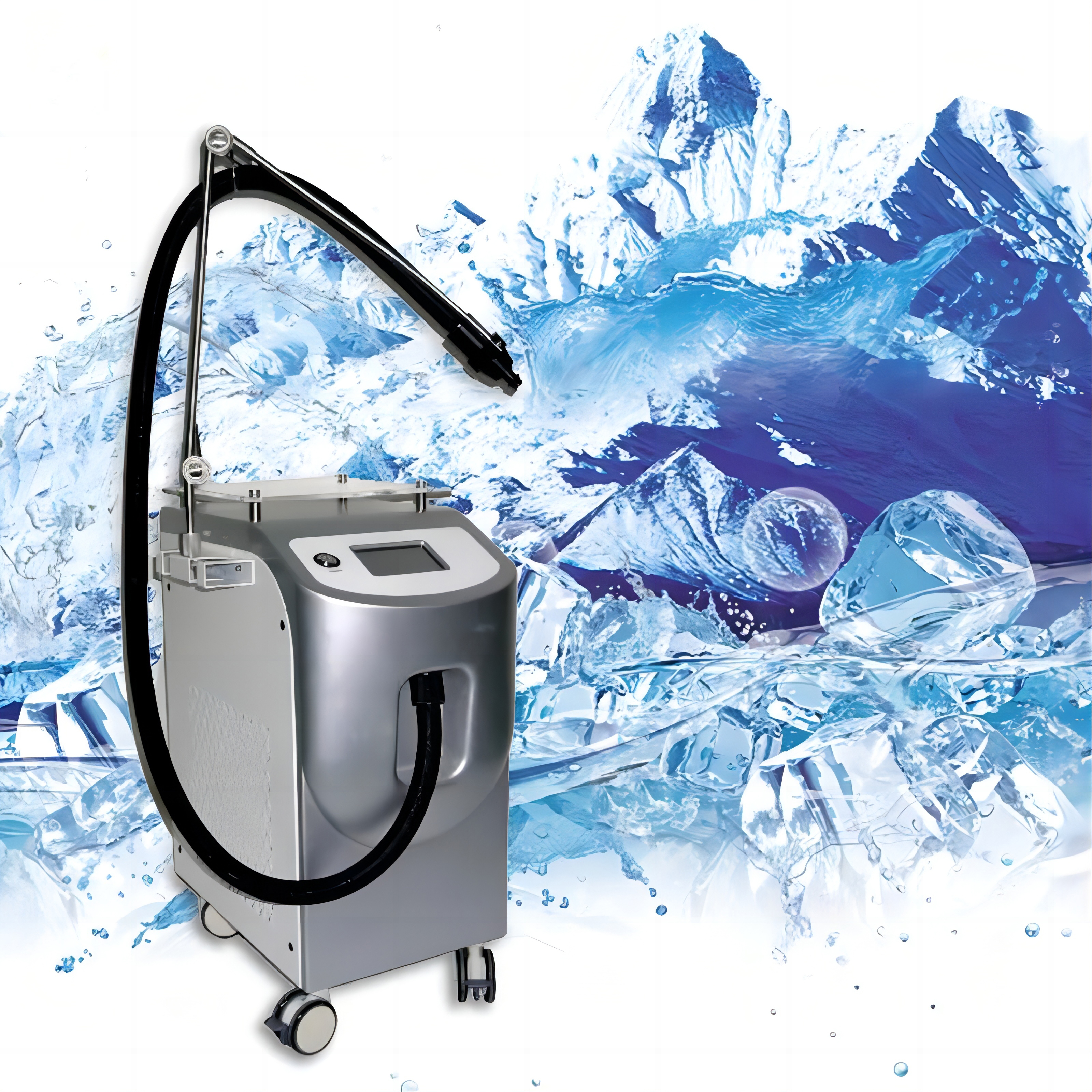 -30 Degree Cold Air Cryotherapy Skin Zimmer Cooling Machine Best Skin Cooler For Ipl Co2 Laser Pain Reduce Cryo Therapy Machine muscle relaxation