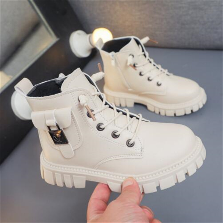 Fashion Children Martin Boots Toddler Baby Ankle Boot Autumn Winter Kids Shoes Boys Girls Snow Boots