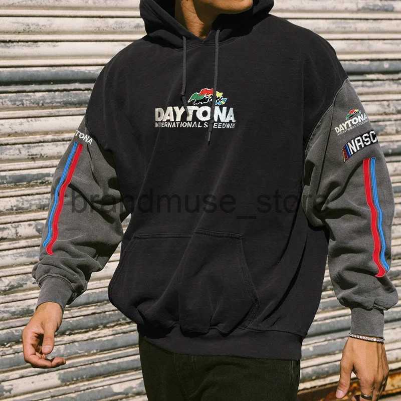 Men's Hoodies Sweatshirts 2024 New Simple Street Unisex Pullover Long Sleeve Hoodie Printed Sweatshirt Casual Versatile Street Warm Sweatshirt J2