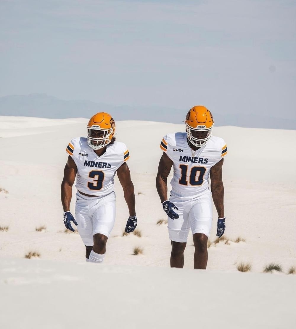 Unisex Football Jersey 2024 UTEP Miners Embroidered Details Uniform DoubleStitched Polyester Breathable Fabric Fits SXXXL Top