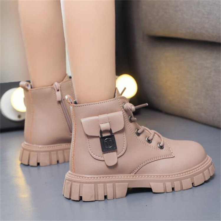 Fashion Children Martin Boots Toddler Baby Ankle Boot Autumn Winter Kids Shoes Boys Girls Snow Boots