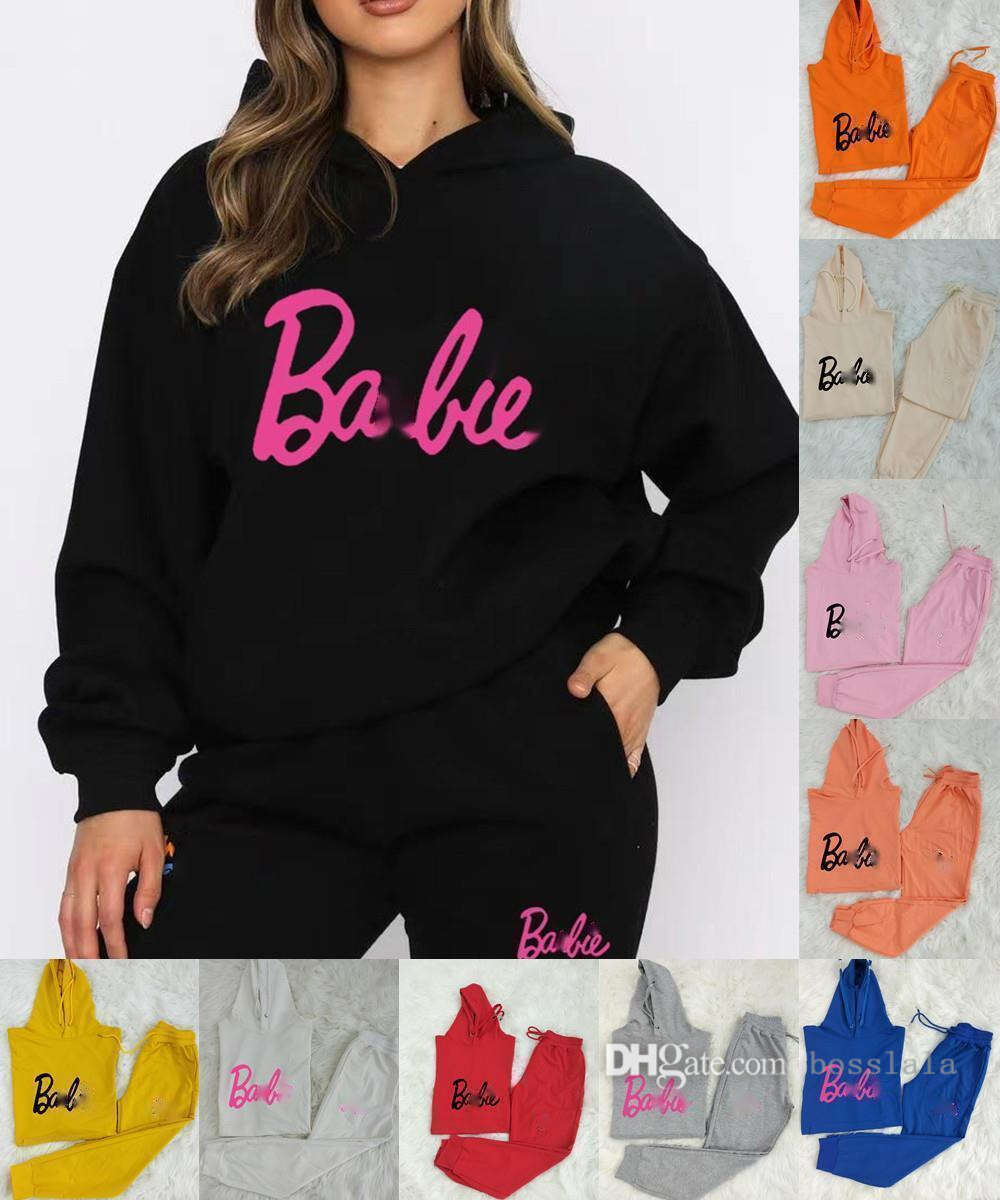 Womens Cotton Blend Tracksuits Fashion Sports Casual Long Sleeve Two Piece Pants Set Plus Sizes For Woman Fall Clothes For 2023 Autumn