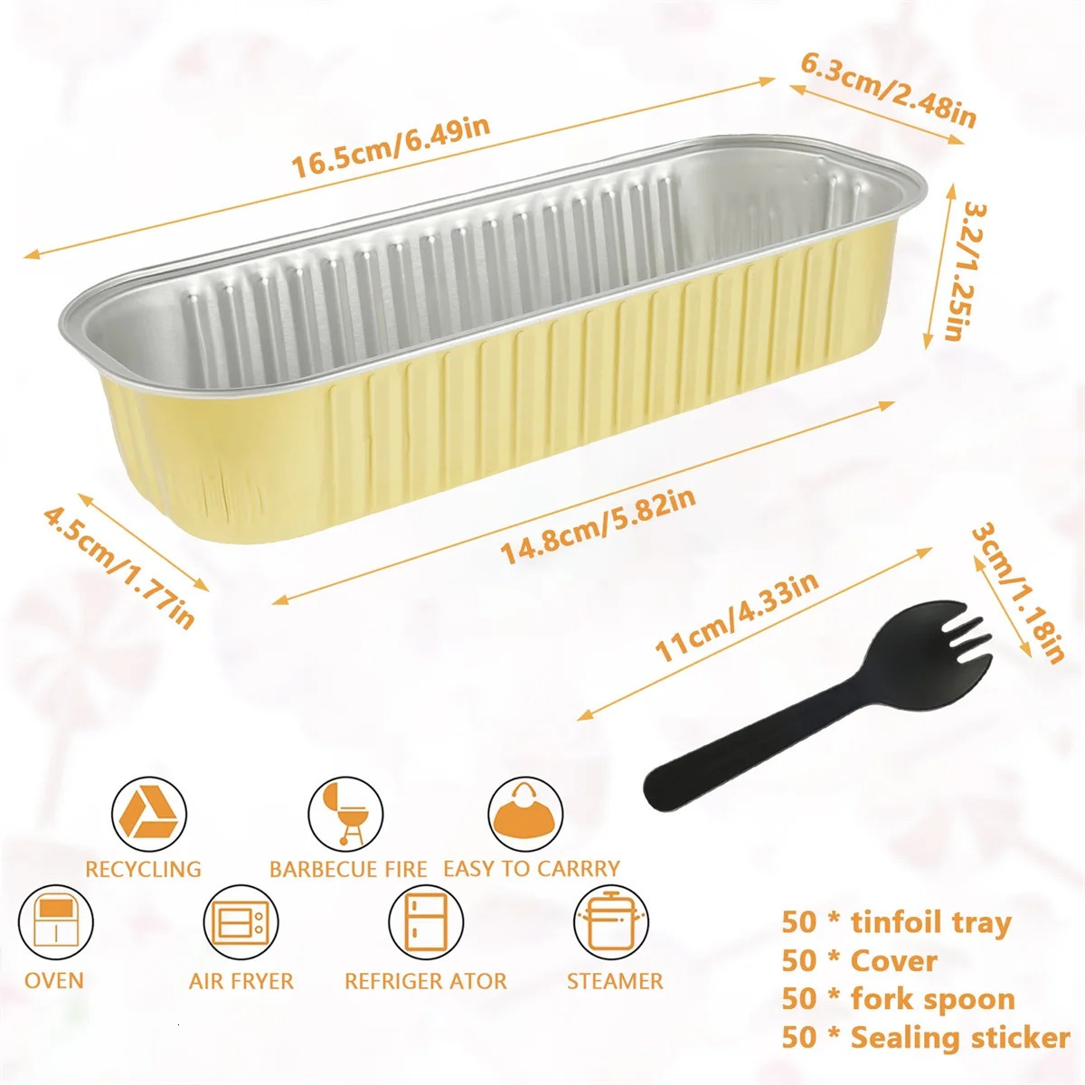 Moulds 100PC Mini Loaf With Lids Aluminum Foil Baking Pans Containers Disposable Muffin Tins Cupcake Cups Kitchen Accessories 231018