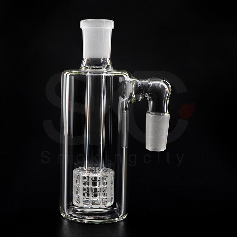 ash catchers Ash Catcher 14mm 18mm Thick Pyrex Clear Bubbler Ashcatcher with Glass Bowl For Dab Rigs Bongs Pipes