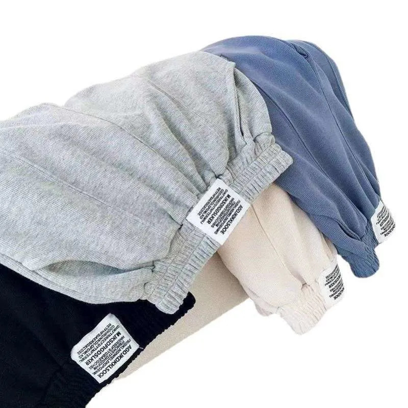 Trousers 2023 fall Children Loose Toddler Boy autumn Winter baggy Pants baby girl Fashion Sports Casual Middle School Students 231018