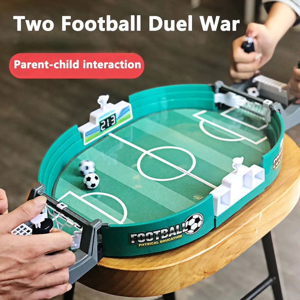 Other Toys Mini Party Foosball Games Tabletop Football Pinball for Family Game Table Top Soccer Desktop Sport Board Game for Adults Kids 231019