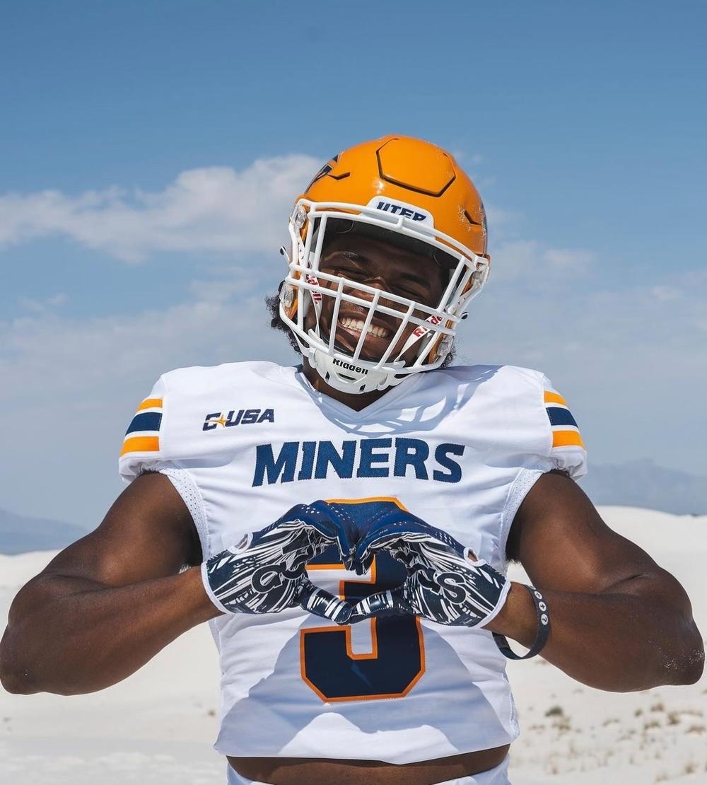 Unisex Football Jersey 2024 UTEP Miners Embroidered Details Uniform DoubleStitched Polyester Breathable Fabric Fits SXXXL Top