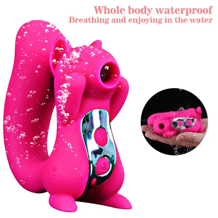 Vibrators 10 Modes Vibrating Squirrel Sucker Clitoris Sucking Vibrator Nipple Vacuum Massager Vaginal Stimulator Dildo Sex Toy Adult Goods 231018