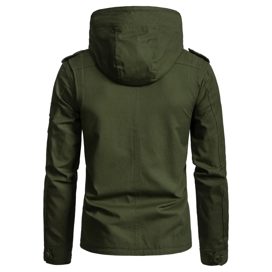 Mens Hoodies Sweatshirts European size autumn and winter mens hooded jacket zipper cardigan solid color men clothing 231019