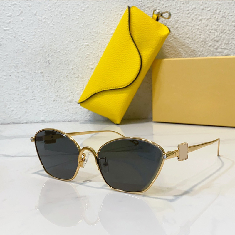 Mens Sunglasses Designer Sunglasses Womens Full Frame Cat Eye Sunglasses Womens Fashion Multi color Outdoor Glasses with box LW40105U