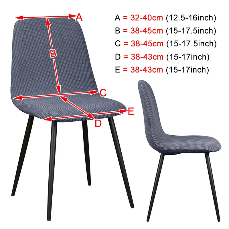 Chair Covers Veet Fabric 23 Colors Short Back Cover Small Size Bar Seat Case For Dining Room Home 1234 Pcs 230819