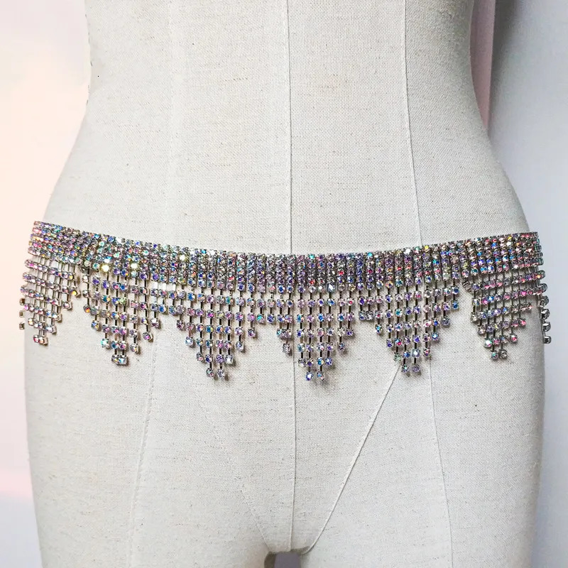 Other Fashion Accessories Fashion Women Waist Chain Belly Dancing Belt Jewelry Dancewear Outfit Costume Rhinestone for Bellydance Performance 231018