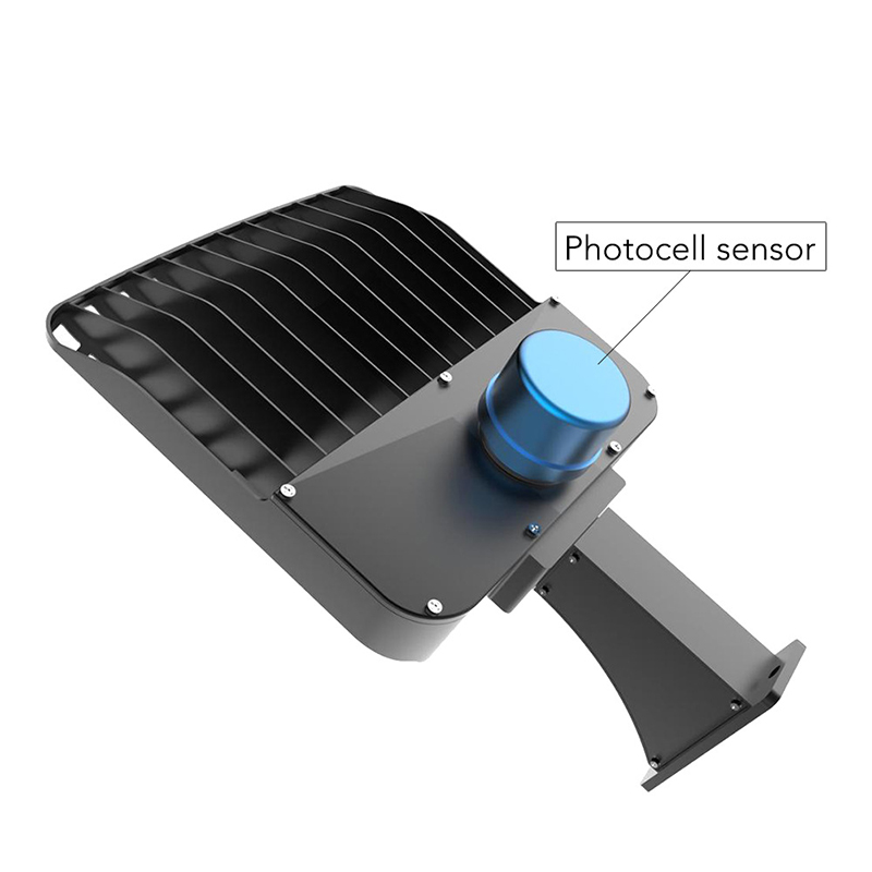 100W 200W 300W LED Parking Lot Lights Street Shoebox Pole Lights Waterproof IP65 130LM/W Super Bright Dusk to Dawn Outdoor Commercial Area Flood Secur