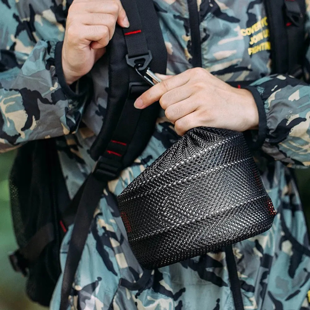 Camp Kitchen Camping Cookware Set Aluminum Portable Outdoor Tableware Cookset Cooking Kit Pan Bowl Kettle Pot Hiking BBQ Picnic Equipment 231018