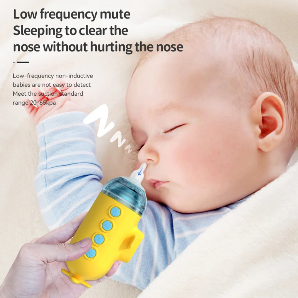 Nasal Aspirators# Electric Baby Nasal Aspirator Automatic Nose Sucker for Infants Baby Nose Cleaner 3 Suction Levels Low Noise Anti-backflow 231019