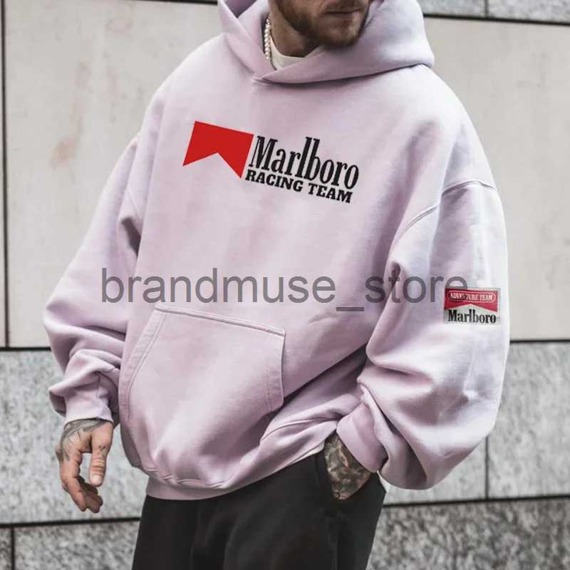 Men's Hoodies Sweatshirts 2024 New Simple Street Unisex Pullover Long Sleeve Hoodie Printed Sweatshirt Casual Versatile Street Warm Sweatshirt J2