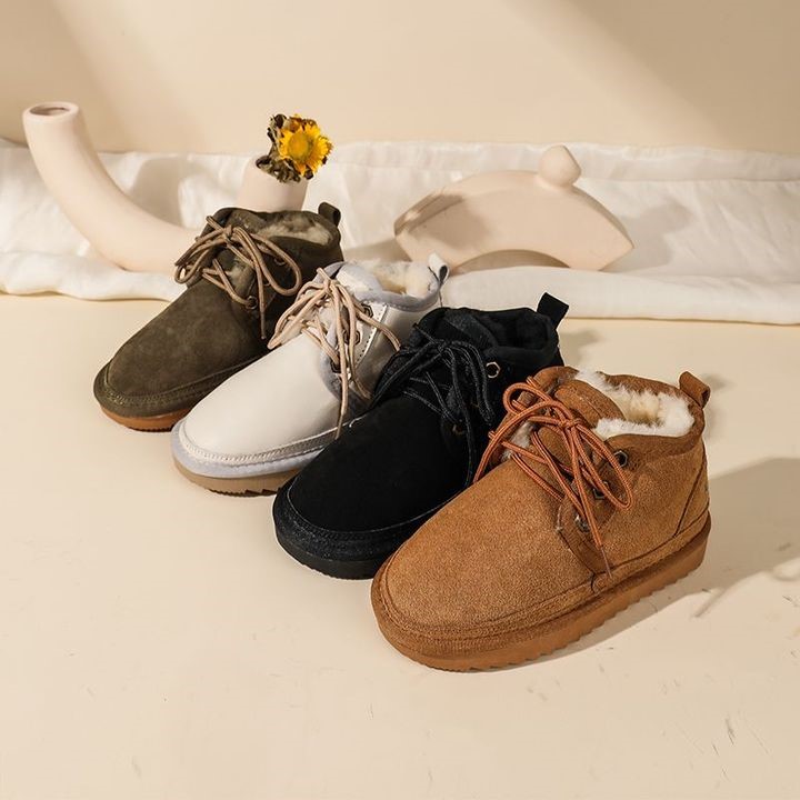 Kids Australian boots Ultra Mini Platform Booties baby warm boots Toddler mini snow Boot boys Girls shoe Children boys Leather Footwear