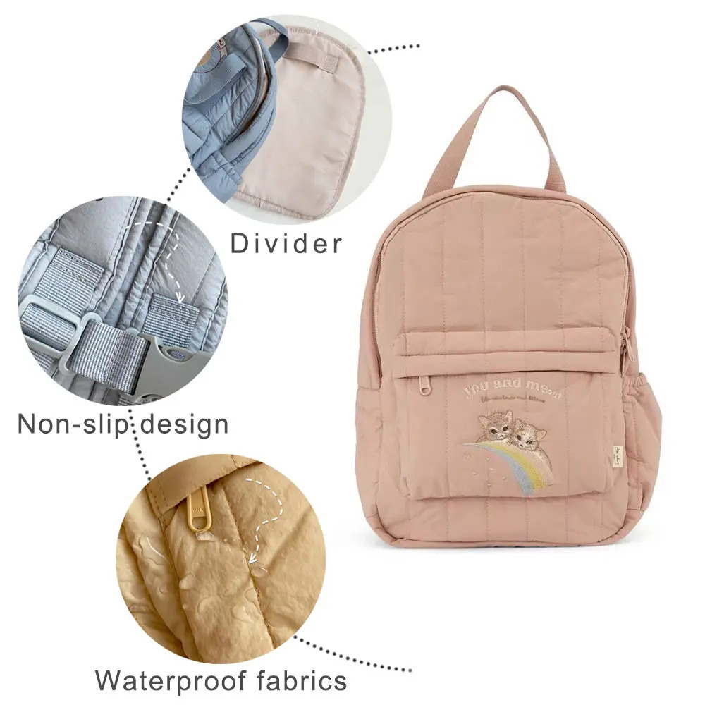 Backpacks KS Baby Backpack Toddler Schoolbag Kindergarten Kids Bag Mommy Luggage Travel Children's Diaper Organizer Boys Girls Gift 231019