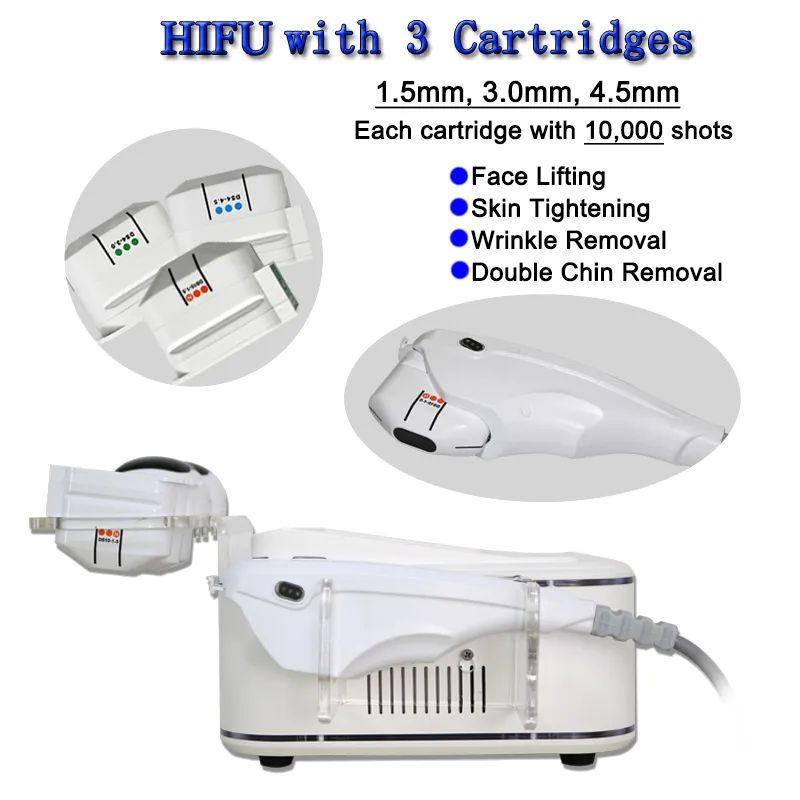 3D Hifu Treatment Heads Cartridge For Liposonic Body Sliming Fat Removal Loss Weight Machine Liposonix Fat Removal Beauty Machine