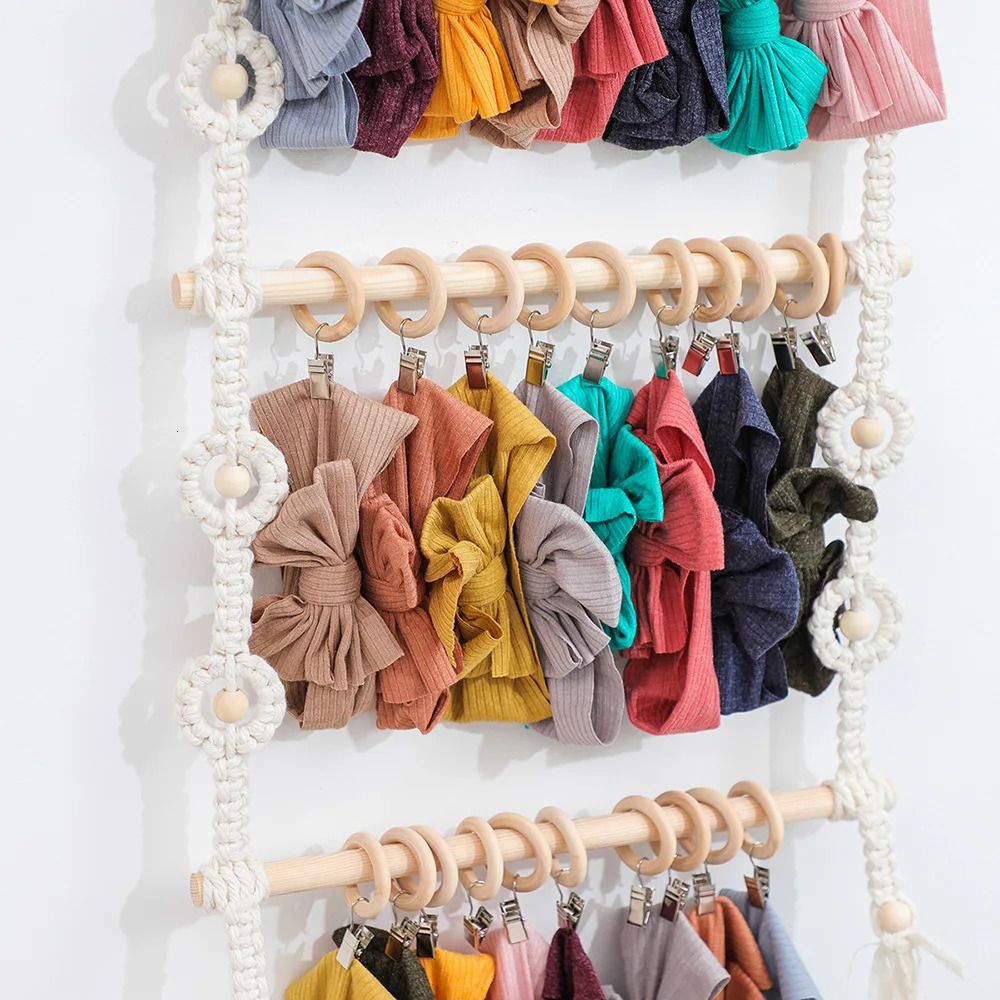 Hair Accessories Headband Holder Bows Organizer Baby For Girls Bow Hanger Storage 231019