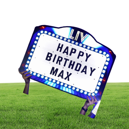 Customized Rechargeable LED Lighted Display Marquee Message Board Bar Wine Bottle Presenter Party Night Club Marquee Light Box9047889