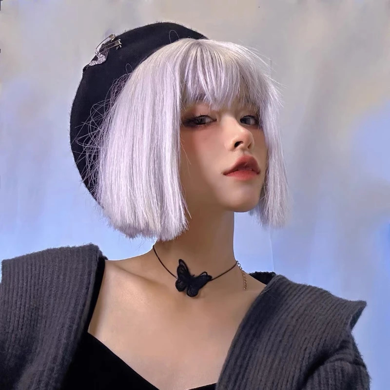 Berets Ins Elegant Butterfly Embroidered Woolen Berets Caps for Women Autumn and Winter Niche Dark Subculture Y2k Retro Painter Hats 231018