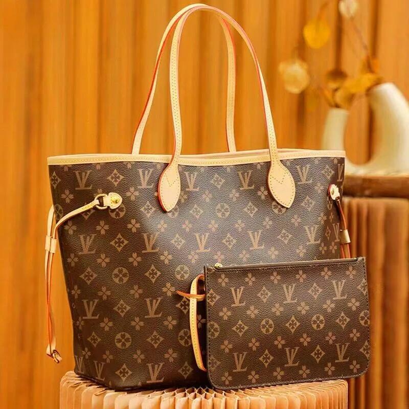M40995/40156 Designer Bag Naverfull Women Handbag Shoulder Bags Classic Louiseities Composite bag viutonities Lady Tote Bag vittonities Female Coin Purse Wallet