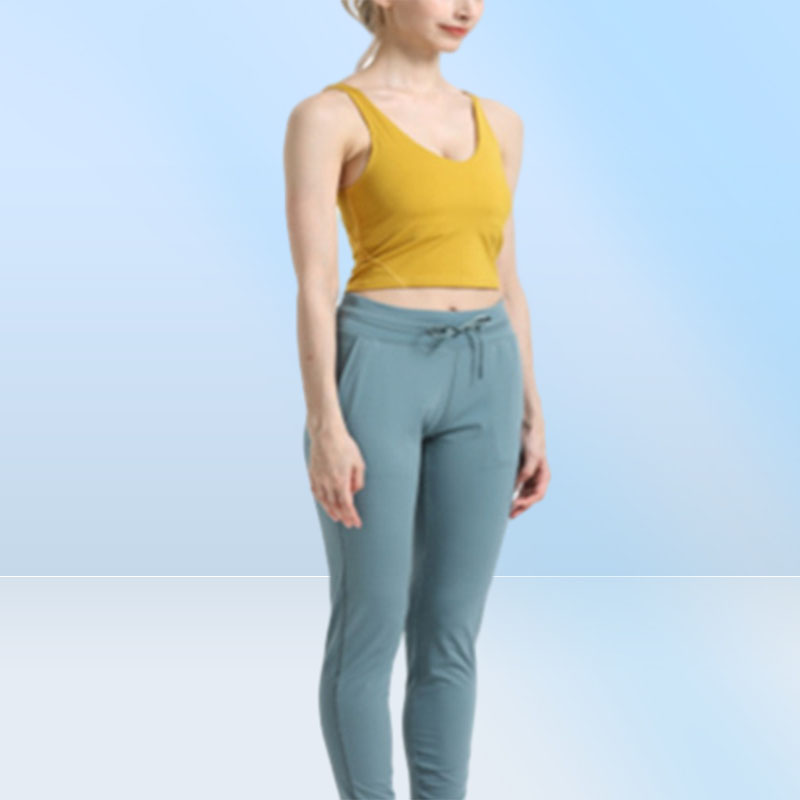 Fitness Female Full Yoga Outfit Length Leggings Womens Workout Sport Joggers Running Sweatpants Soft Jogging Pants