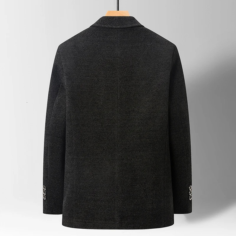 Men's Suits Blazers 2024- Men's Fashion Gentleman Elegant Wedding Breathable Trend British Style Casual Slim-fit Korean Business Wedding Bla