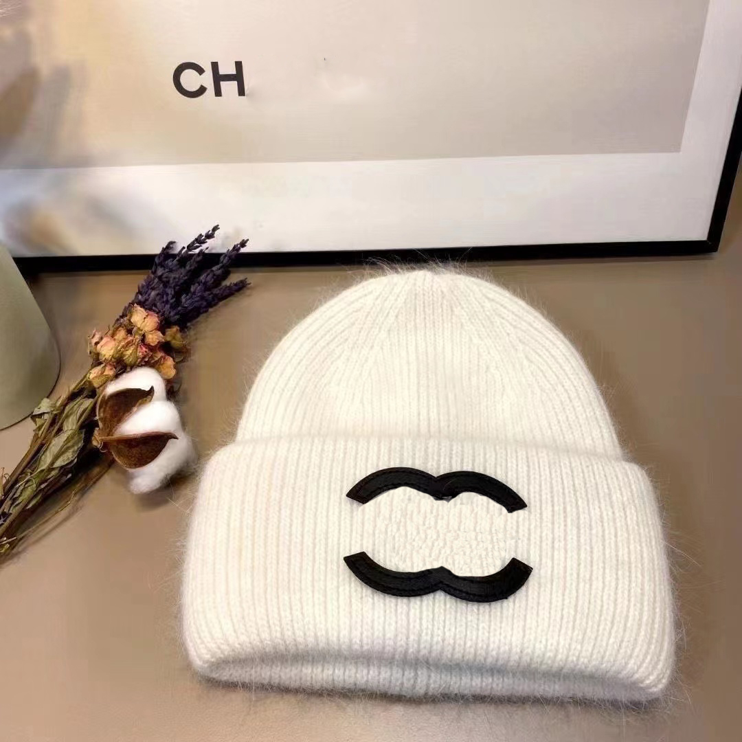 Beanie/Skull Caps Designer beanie luxury beanie temperament versatile knitted hat warm design hat Christmas gift