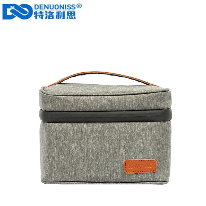Ice Packs/Isothermic Bags DENUONISS Small Cooler Bag Protable Fridge Oxford Food Refrigerator Bag EVA Insulated Picnic Bag Isothermal Cooler Ice Box B